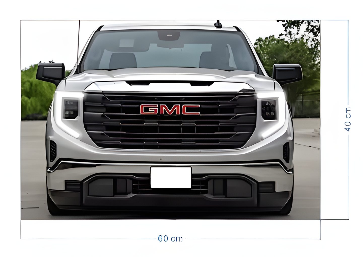 GMC Sierra LED Poster